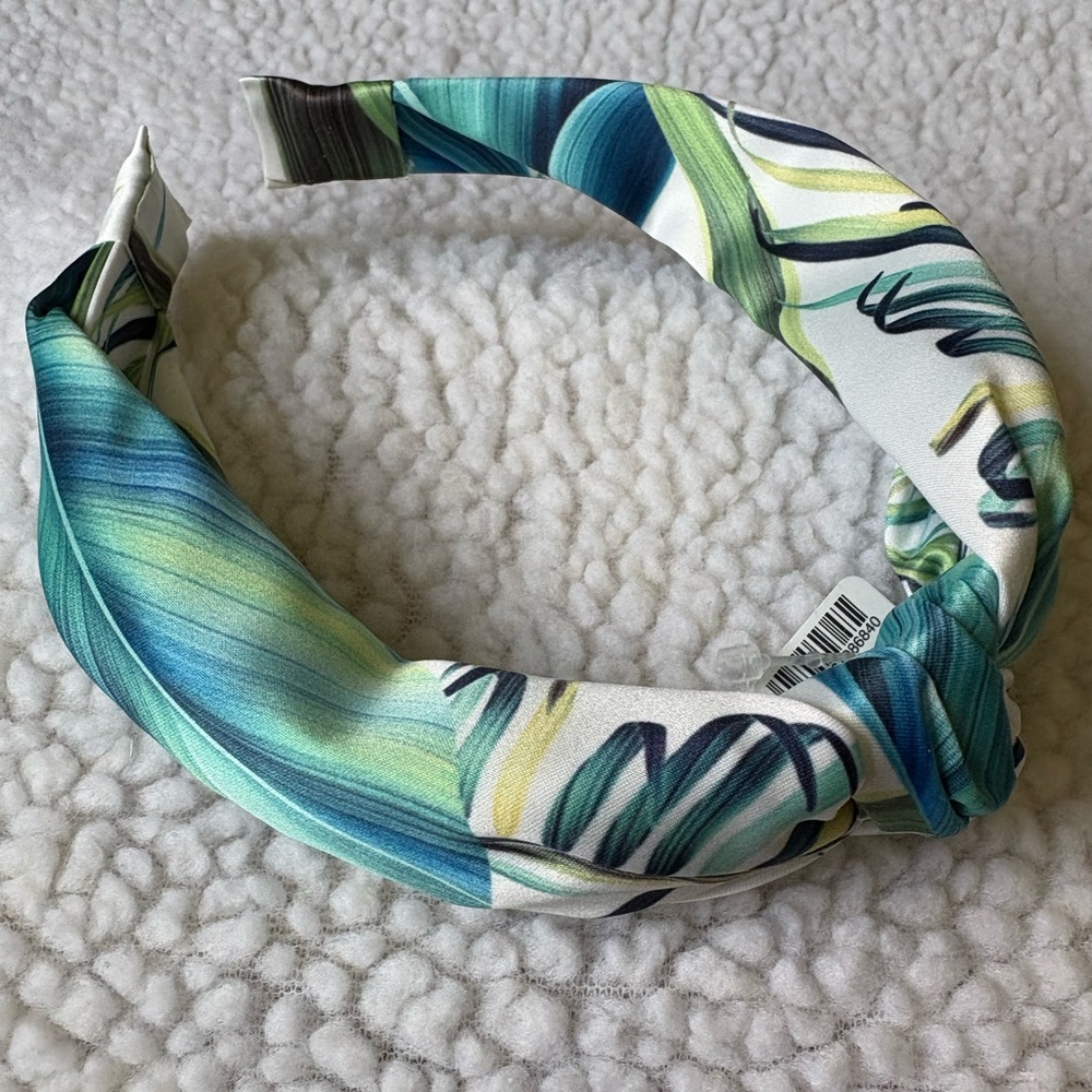 Anthropologie Tropical Print Headband - Picture 5 of 8